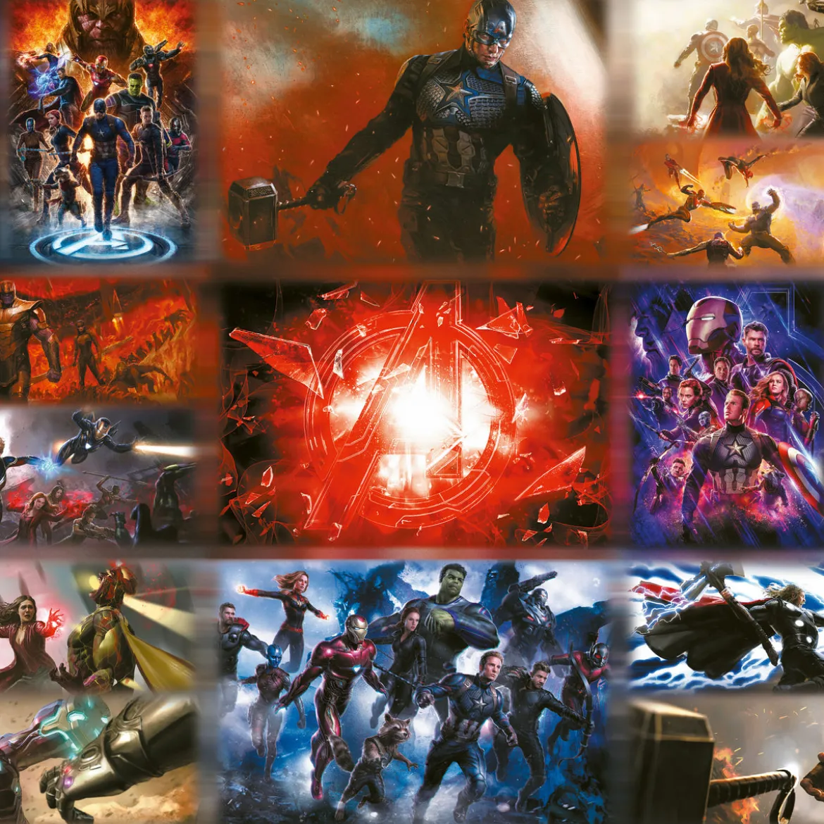 Marvel - Puzzle Kollektion mit Poster