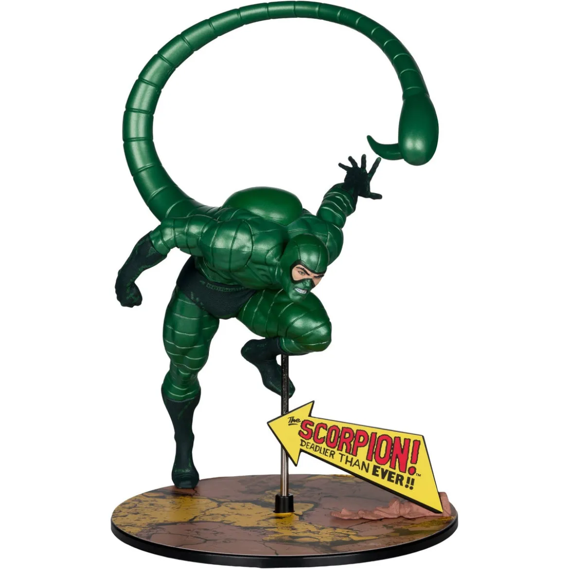 Marvel PVC Statue !/10 Scorpion (Metallic) (The Amazing