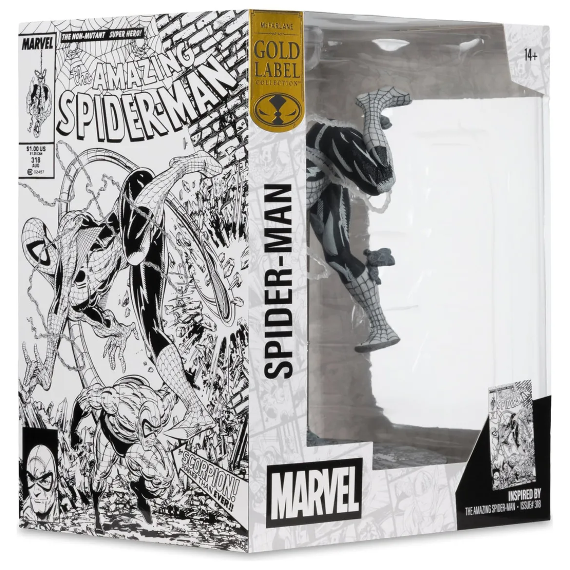 Marvel PVC Statue !/10 Spider-Man (Line Art) (The Amazing