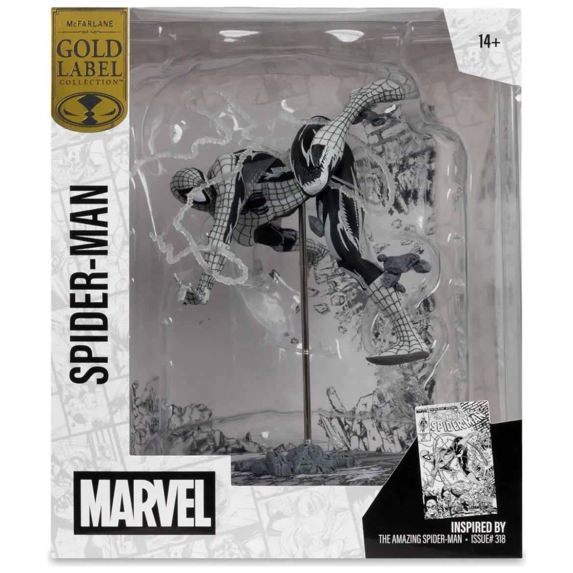 Marvel PVC Statue !/10 Spider-Man (Line Art) (The Amazing
