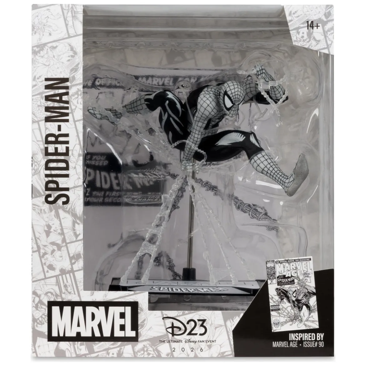 Marvel PVC Statue 1/10 Spider-Man (Marvel Age #90) (Line