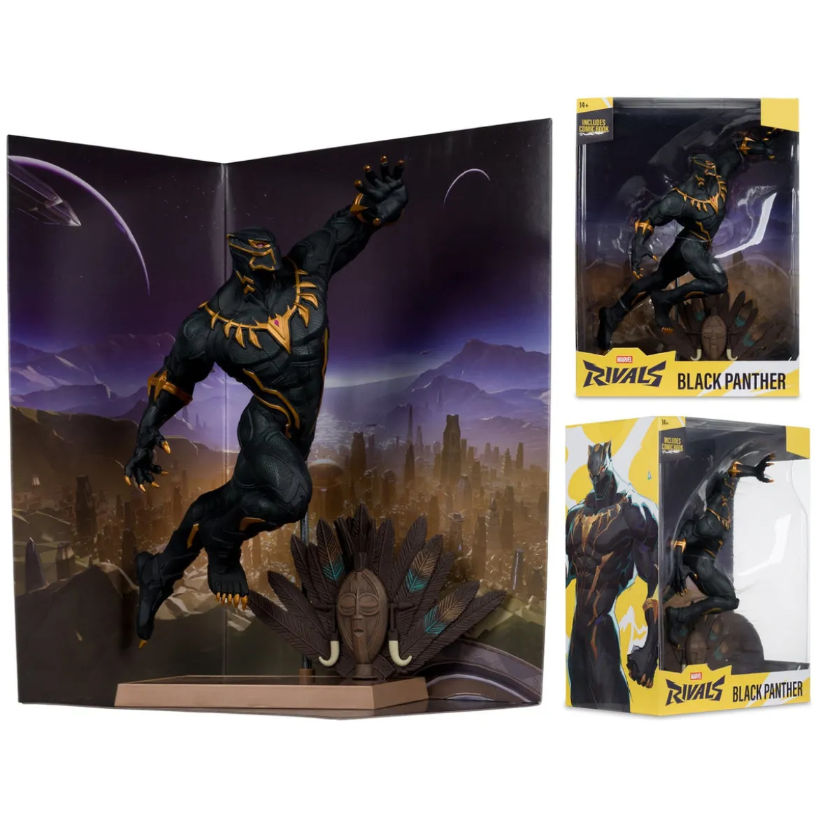 Marvel Rivals Collection 1/6 Actionfigur Black Panther 27 cm