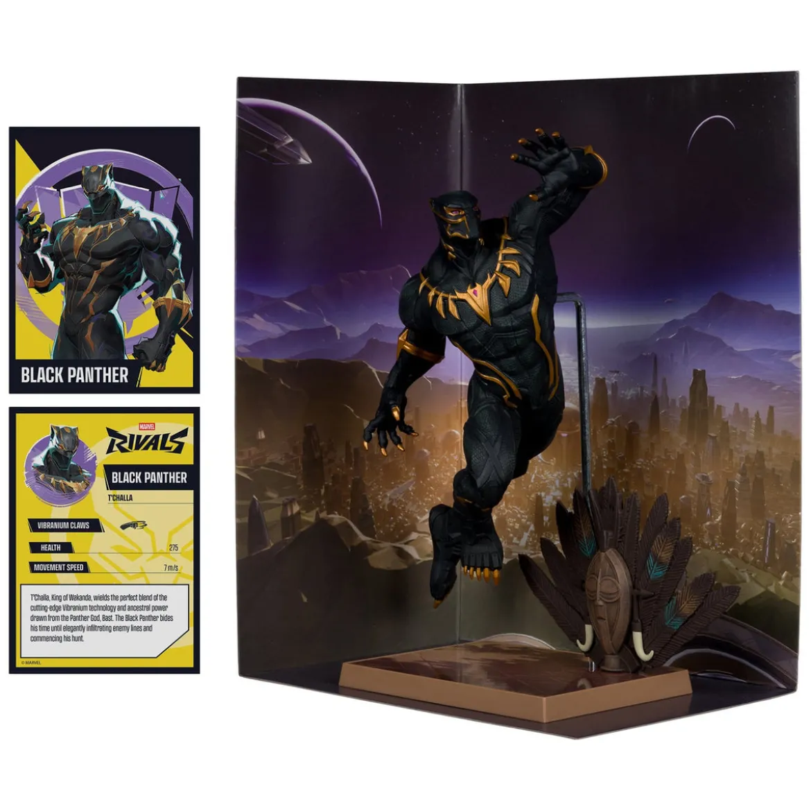 Marvel Rivals Collection 1/6 Actionfigur Black Panther 27 cm