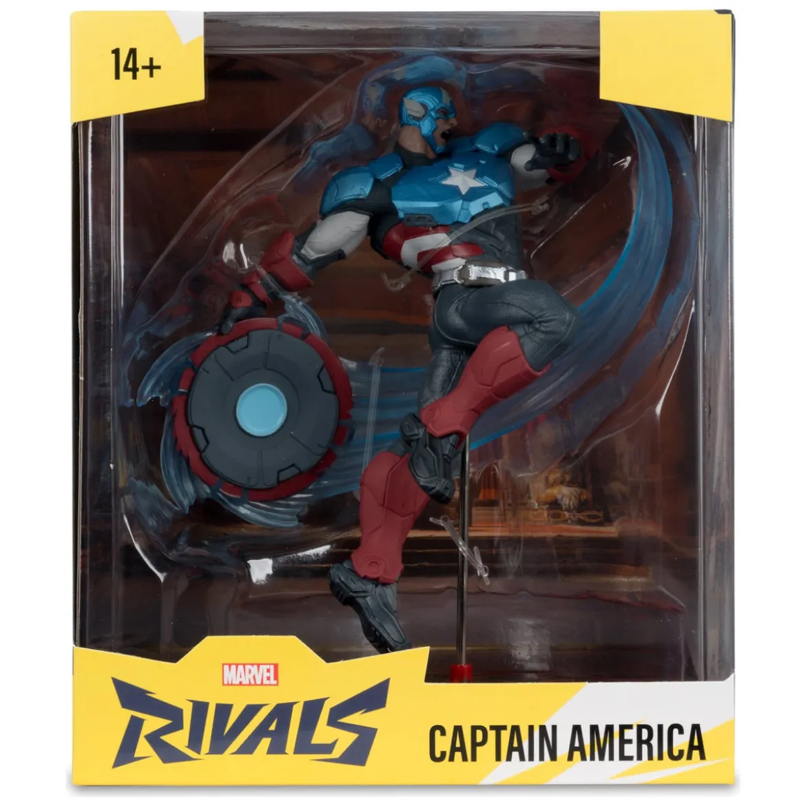 Marvel Rivals Collection 1/10 Actionfigur Captain America