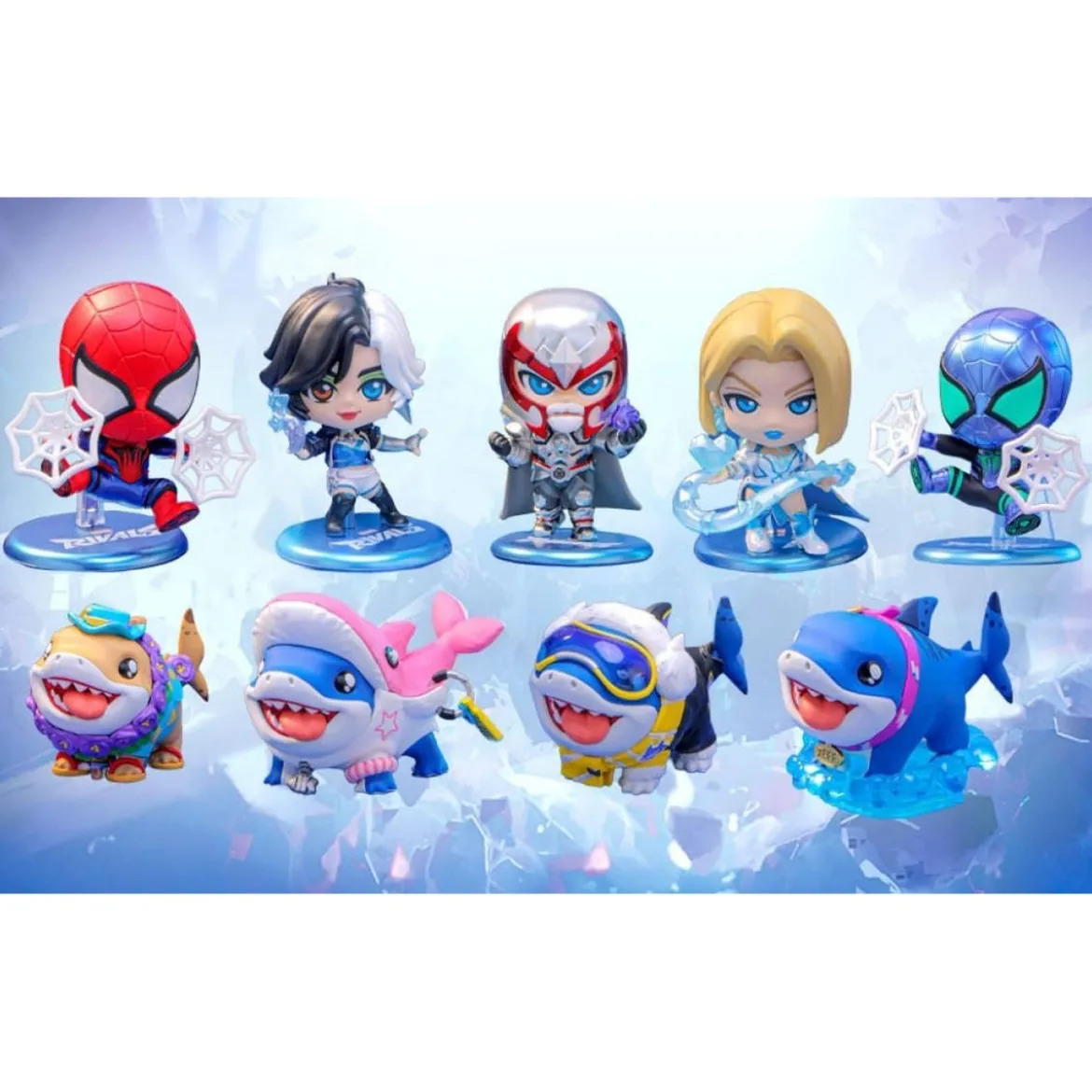 Marvel Rivals Cosbi Blind Box Minifiguren Marvel Rivals Cosbi Collection 10 cm Display (8)