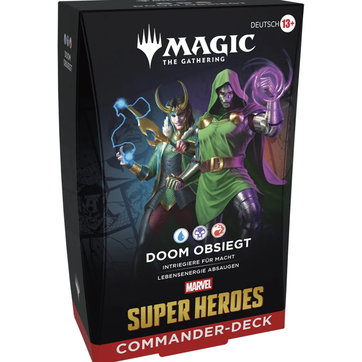 Marvel Super Heroes Doom Obsiegt Commander Deck deutsche Version - Magic The Gathering
