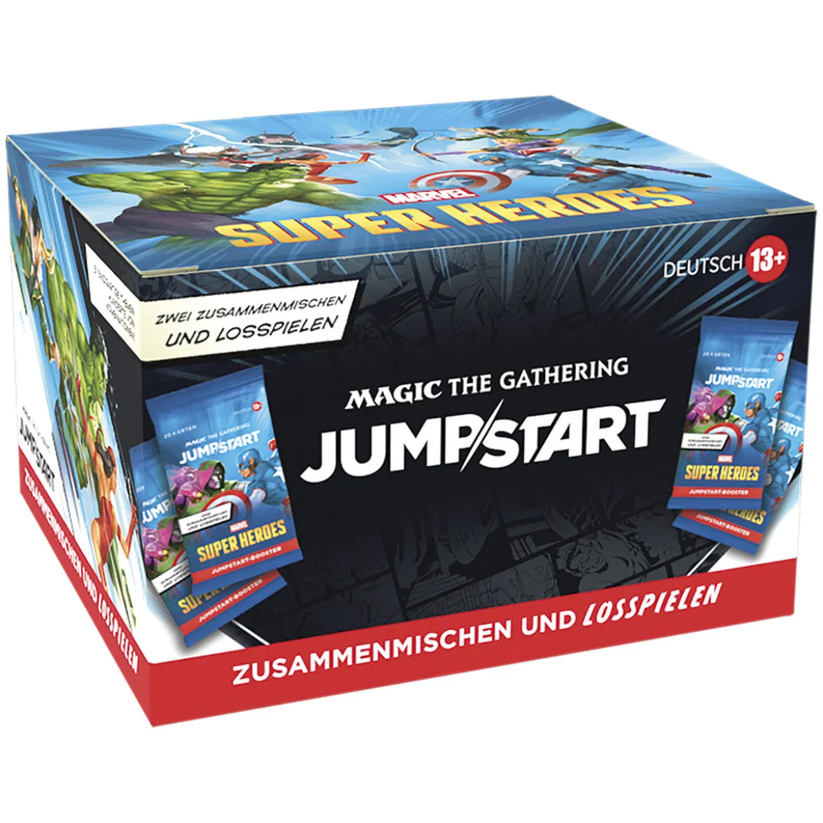 Marvel Super Heroes Jumpstart Booster deutsche Version - Magic The Gathering Display