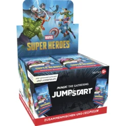 Marvel Super Heroes Jumpstart Booster deutsche Version - Magic The Gathering Display