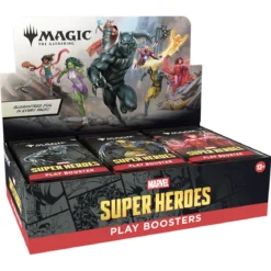Marvel Super Heroes Play Booster englische Version - Magic The Gathering Display