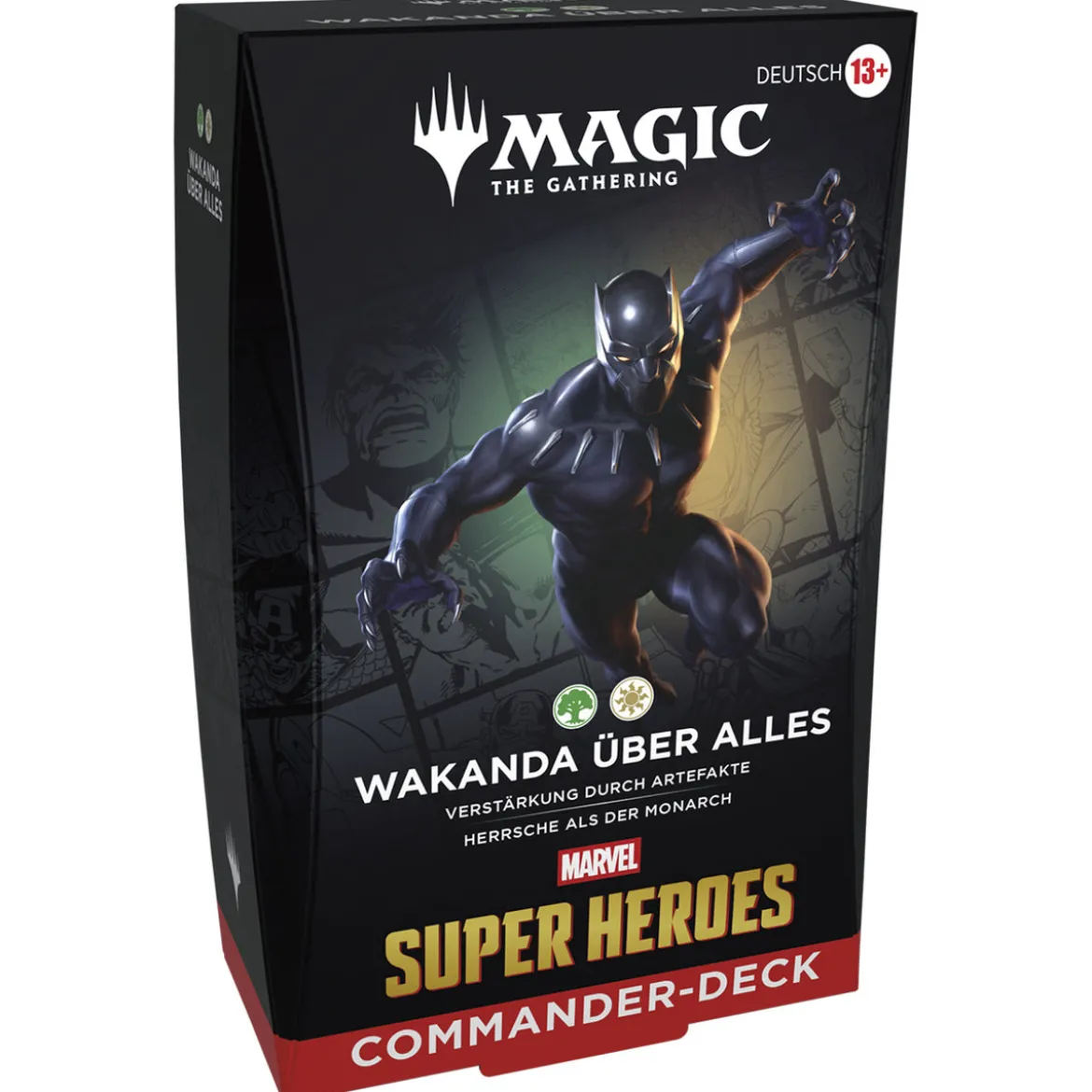 Marvel Super Heroes Wakanda Über Alles Commander Deck deutsche Version - Magic The Gathering