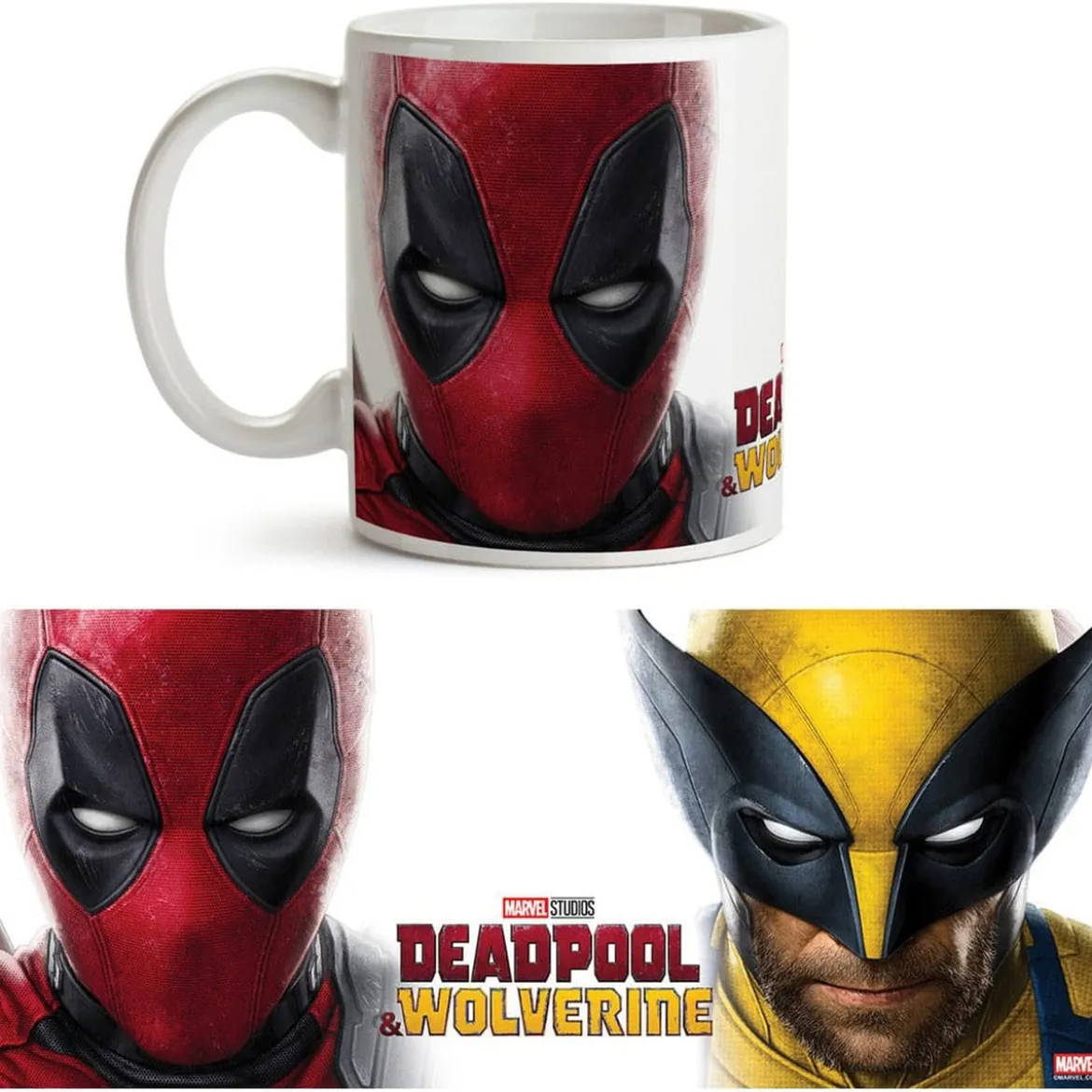 Marvel Tasse Deadpool & Wolverine Come together