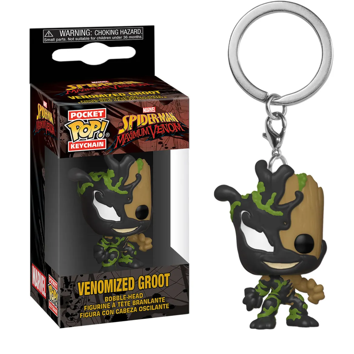 Marvel - Venomized Groot Funko Pop Schlüsselanhänger