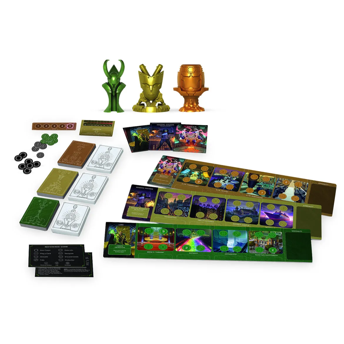 Marvel Villainous - Arglist & Schabernack Gesellschaftsspiel
