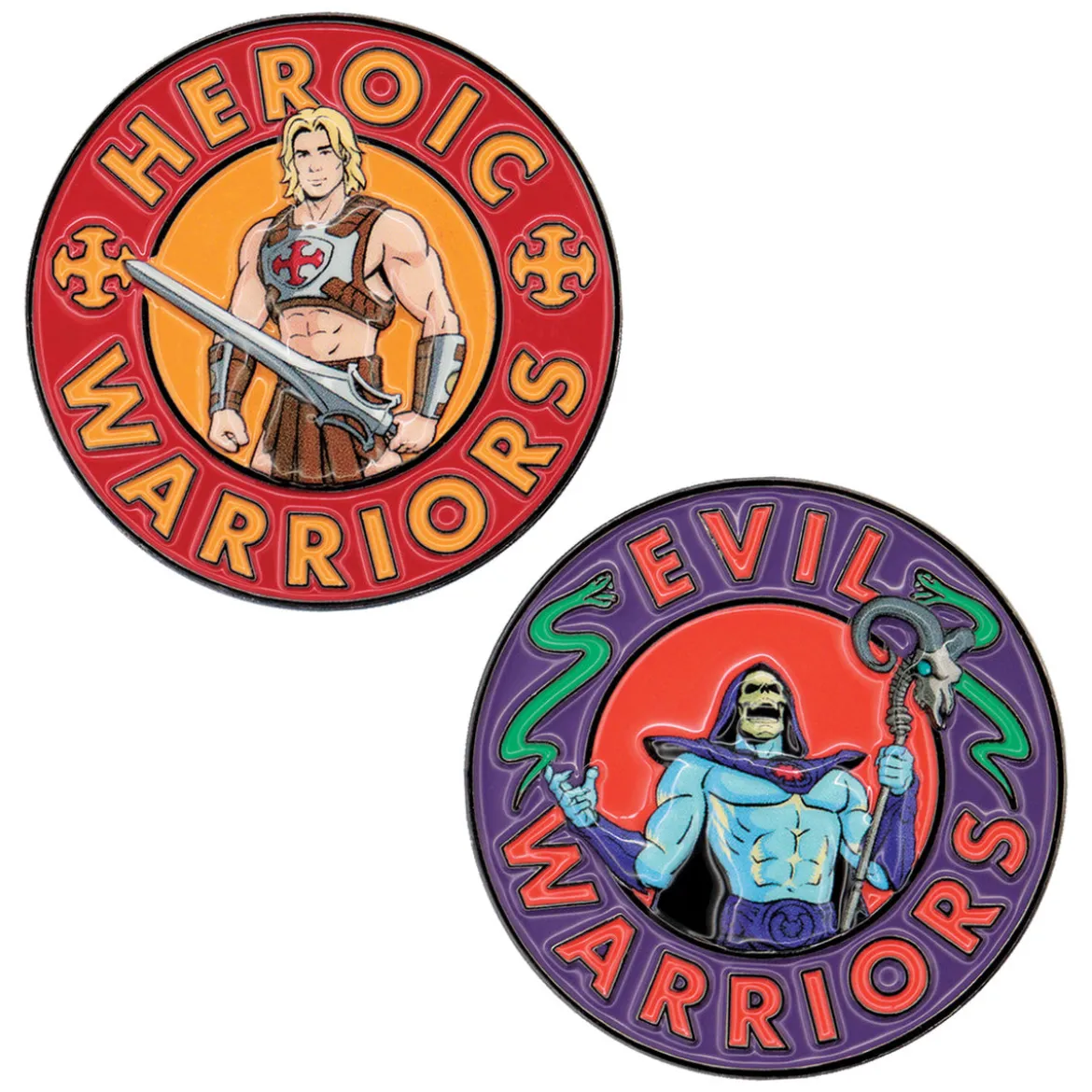 Masters of The Universe - He-Man und Skeletor Sammlermünze limitiert