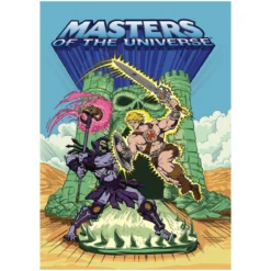 Masters of the Universe Kunstdruck He-Man & Skeletor