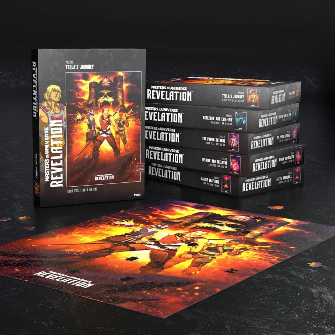 Masters of the Universe: Revelation™ Puzzle Teela's Journey (1000 Teile)