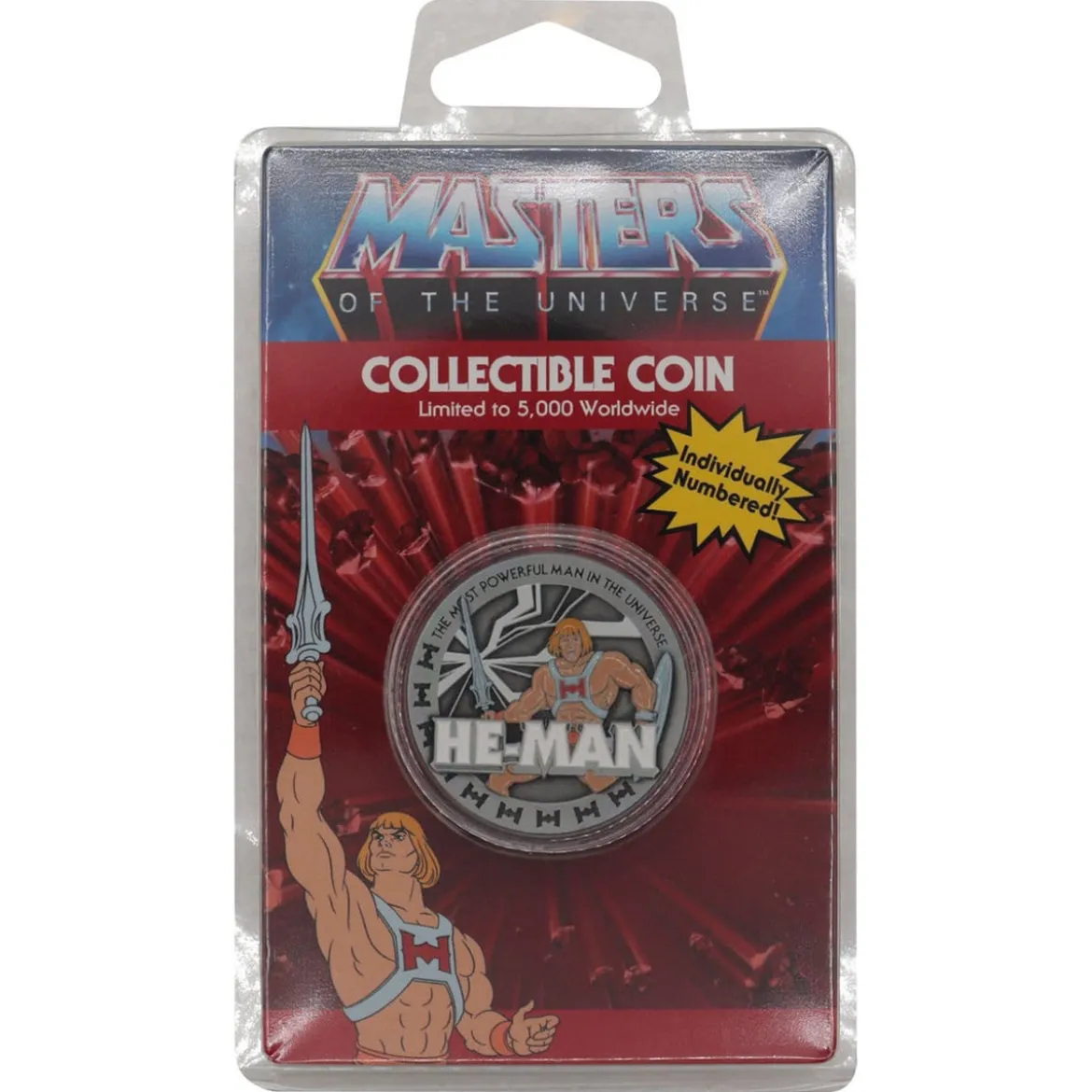 Masters of the Universe Sammelmünze He-Man Limited Edition