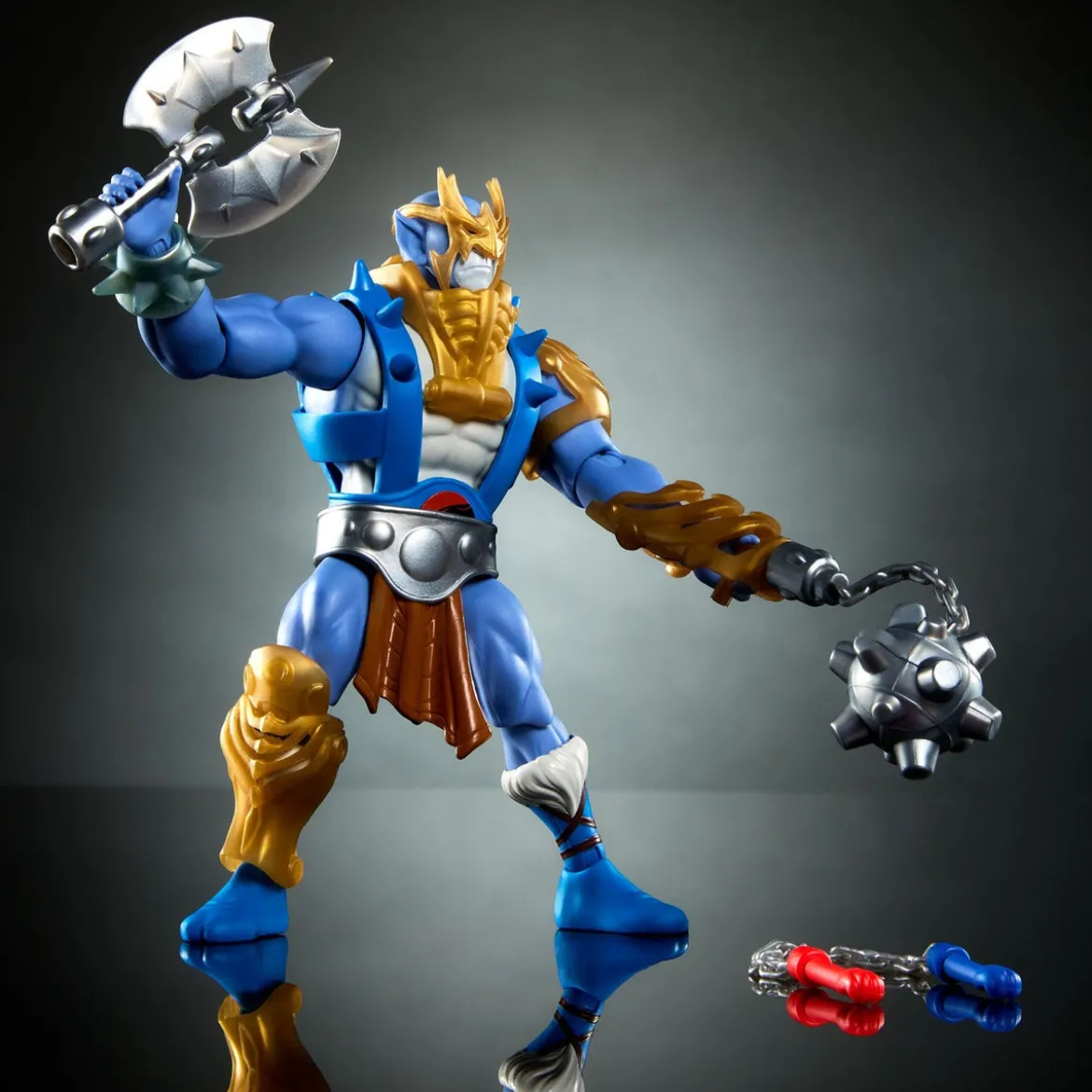 Masters of the Universe x ThunderCats Actionfigur Panthro 14 cm