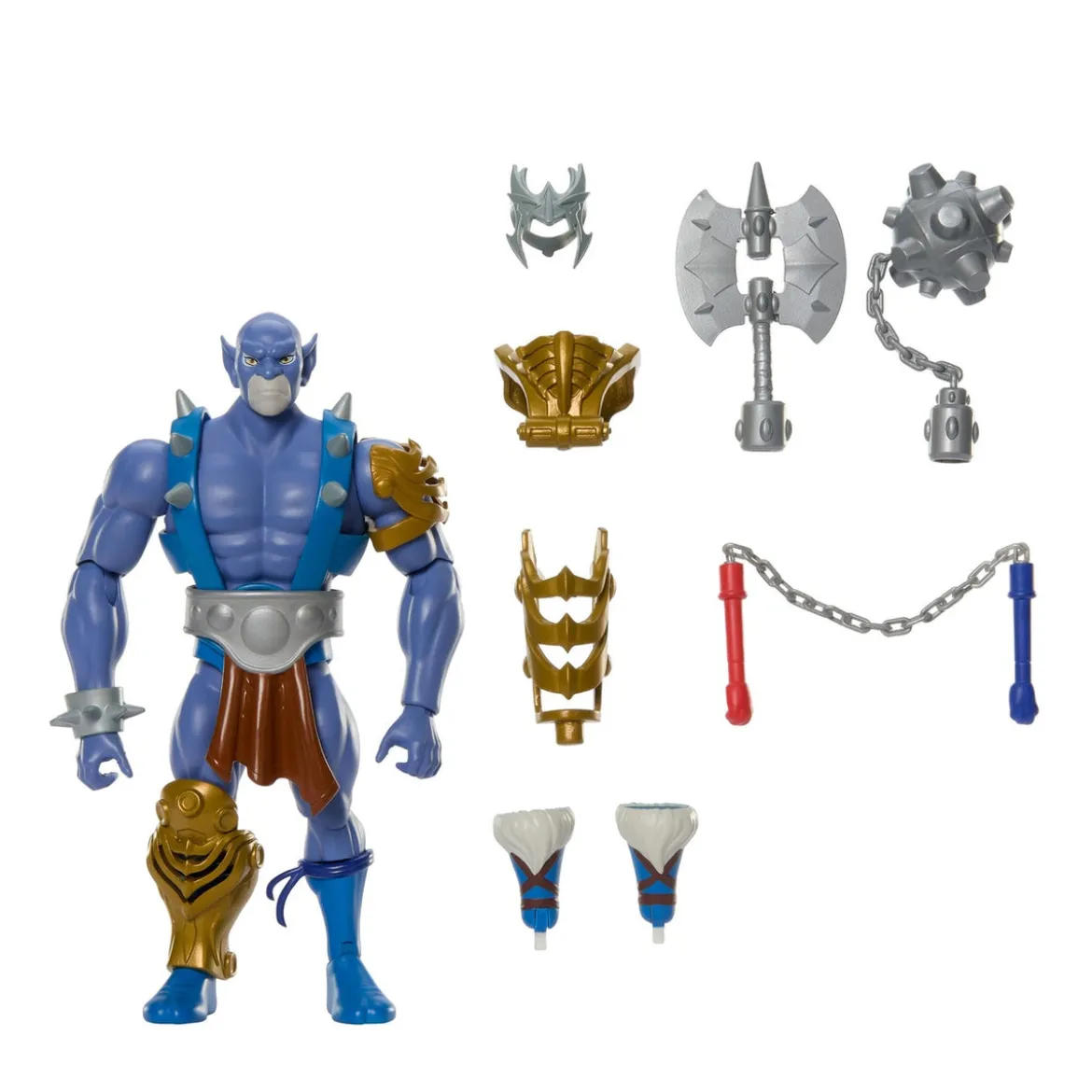 Masters of the Universe x ThunderCats Actionfigur Panthro 14 cm