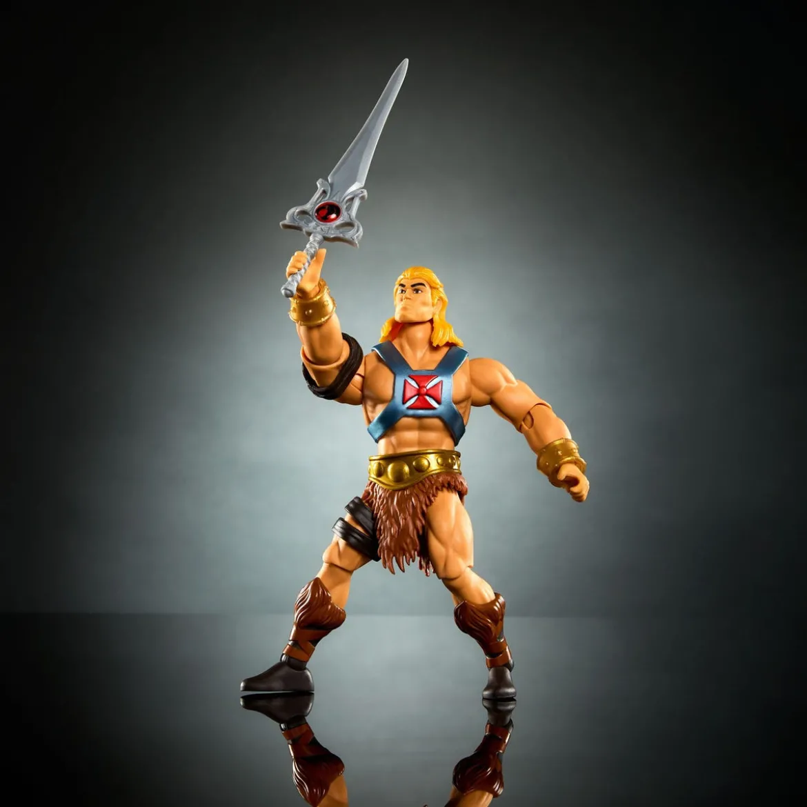 Masters of the Universe x ThunderCats Actionfigur He-Man 14 cm