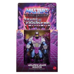Masters of the Universe x Transformers Actionfigur Megatron Armor Skeletor heo European Exclusive 14 cm