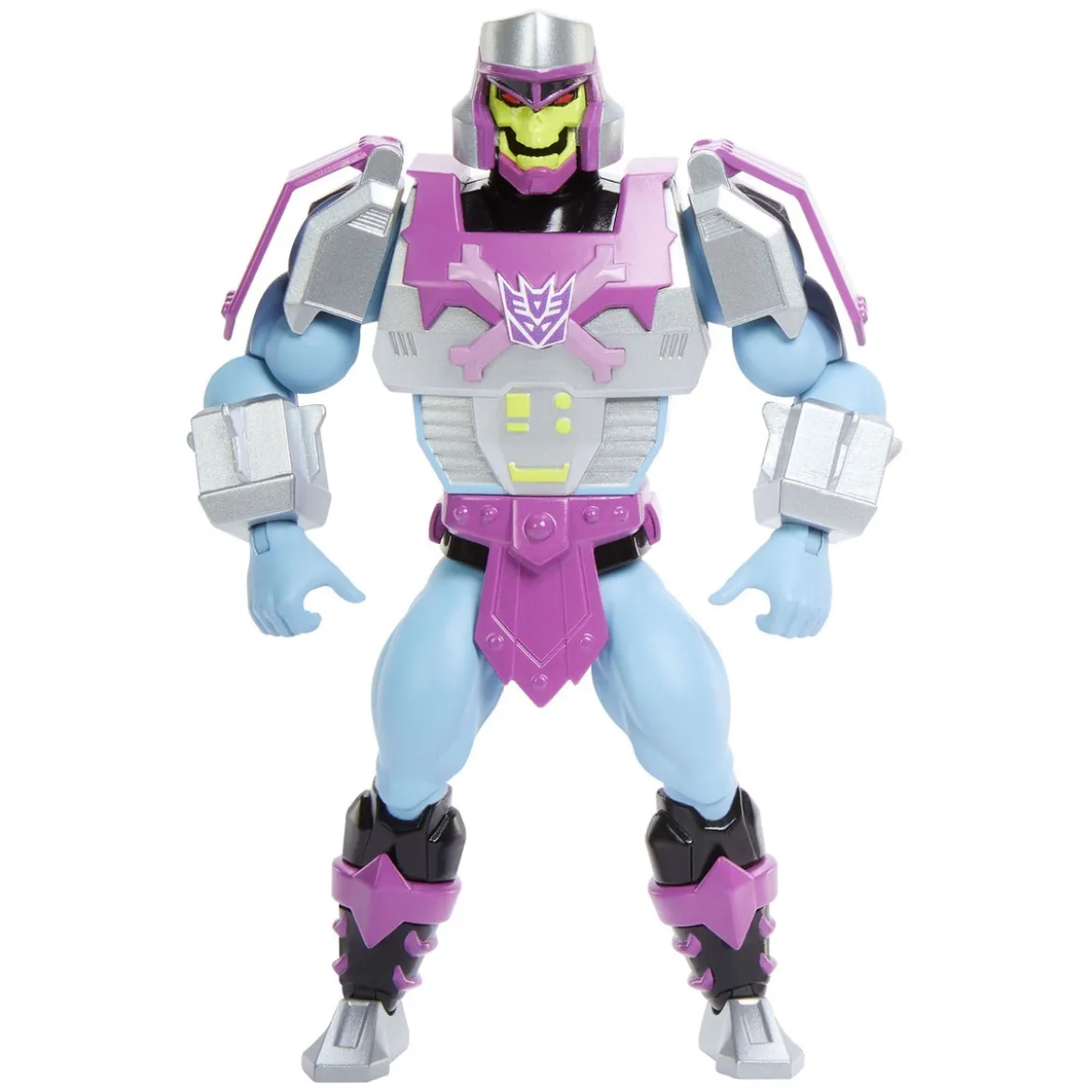Masters of the Universe x Transformers Actionfigur Megatron Armor Skeletor heo European Exclusive 14 cm