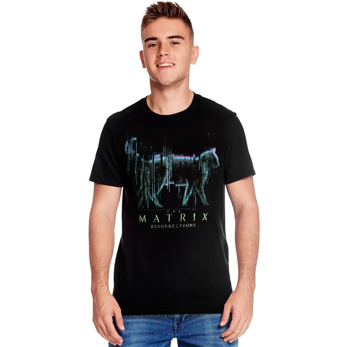 Matrix - Black Cat T-Shirt schwarz