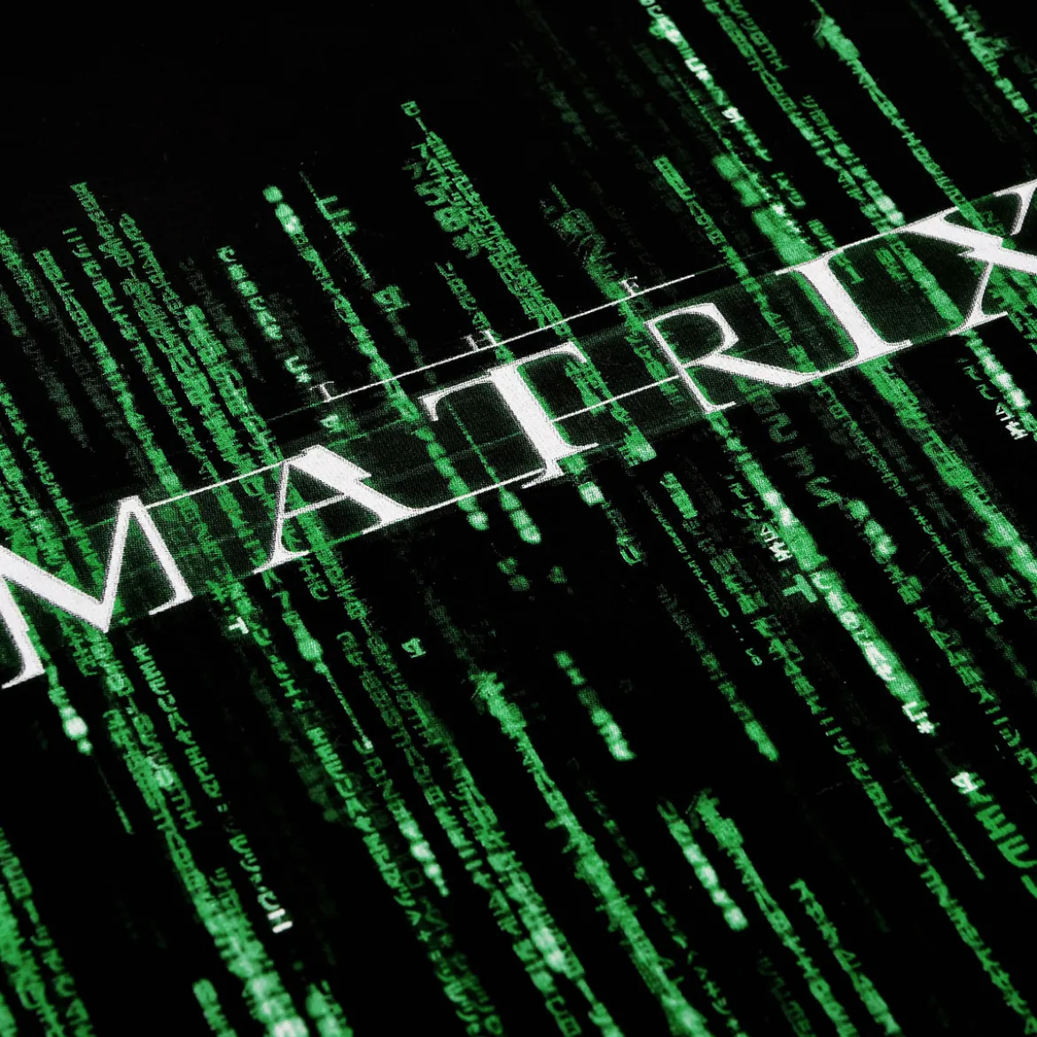 Matrix - Code T-Shirt schwarz