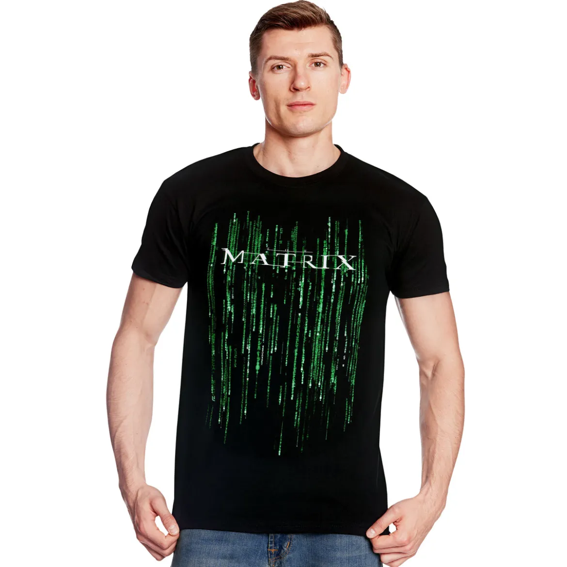 Matrix - Code T-Shirt schwarz