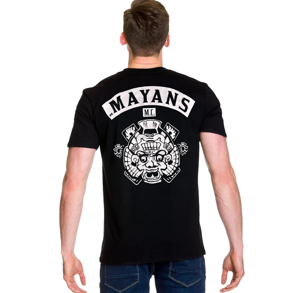 Mayans MC - Logo T-Shirt schwarz