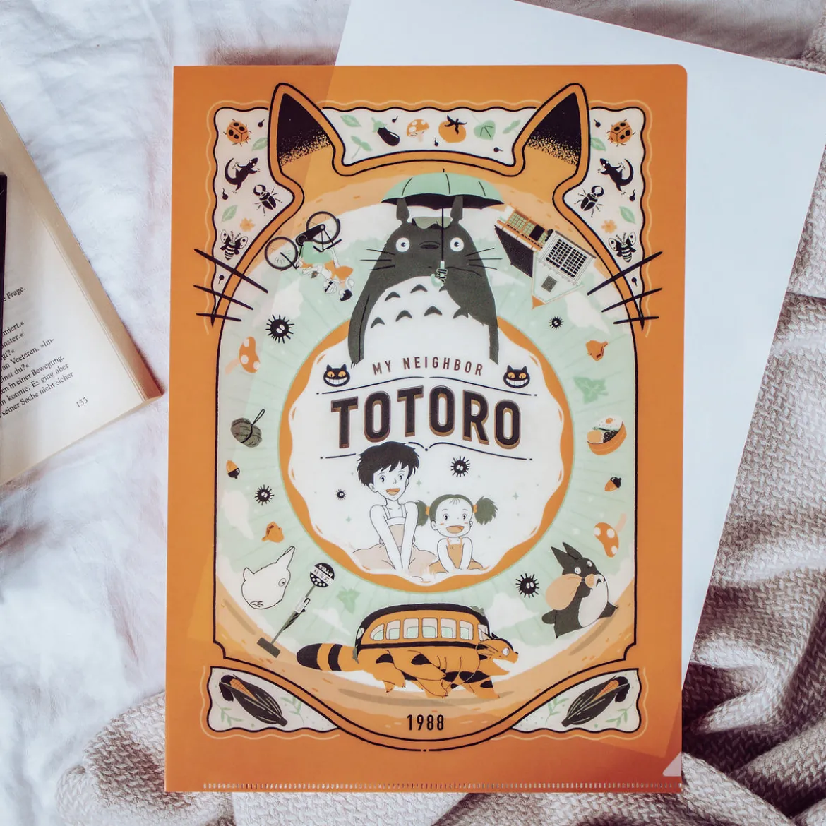 Mein Nachbar Totoro - Dokumentenhülle