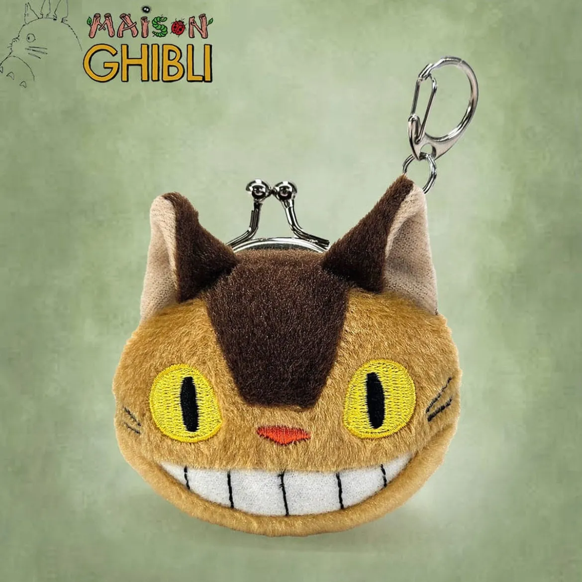 Mein Nachbar Totoro Funwari Mini Plüsch-Geldbeutel Cat Bus