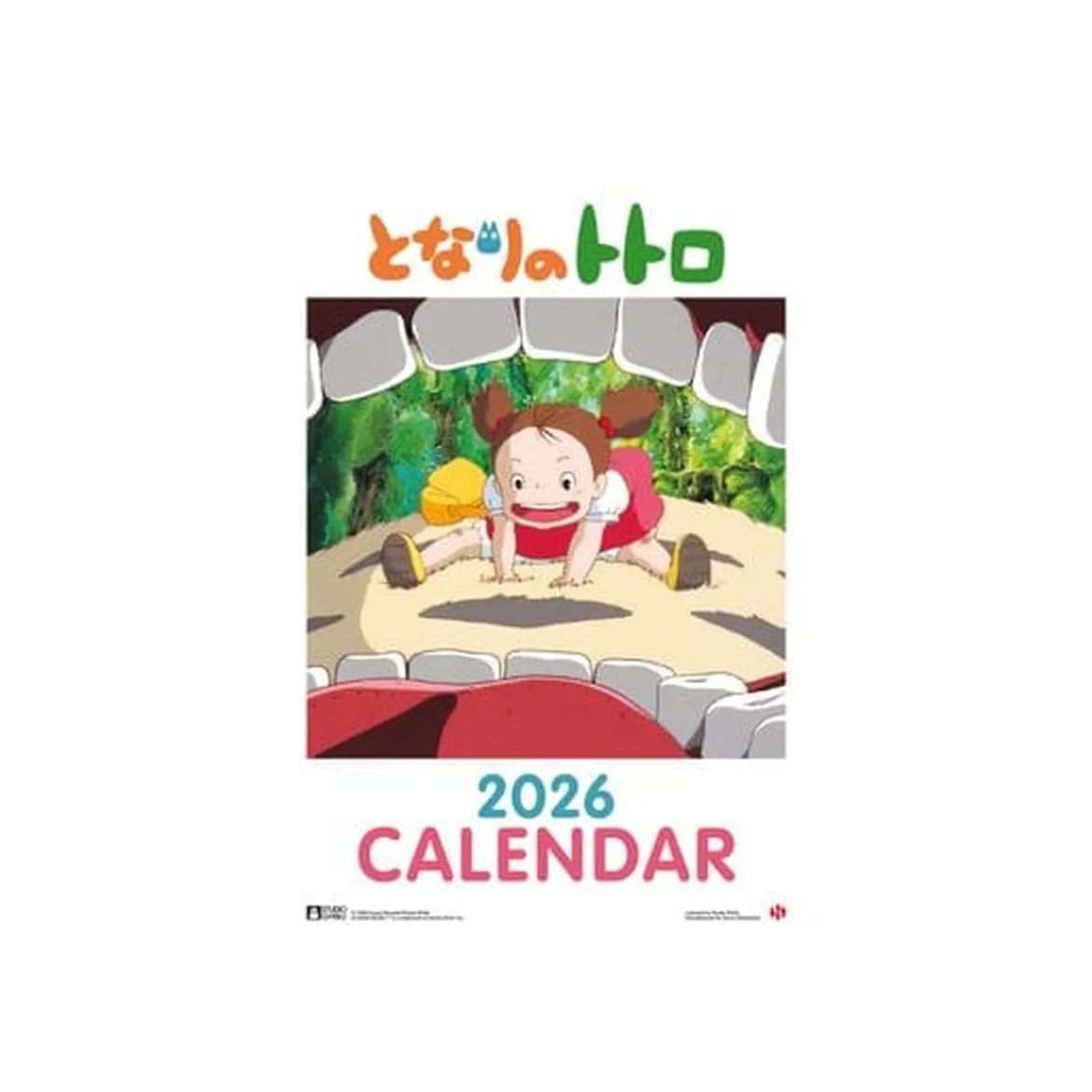 Mein Nachbar Totoro Kalender 2026 *Englische Version*