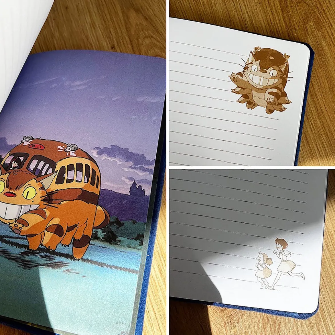 Mein Nachbar Totoro - Katzenbus Plüsch Notizbuch