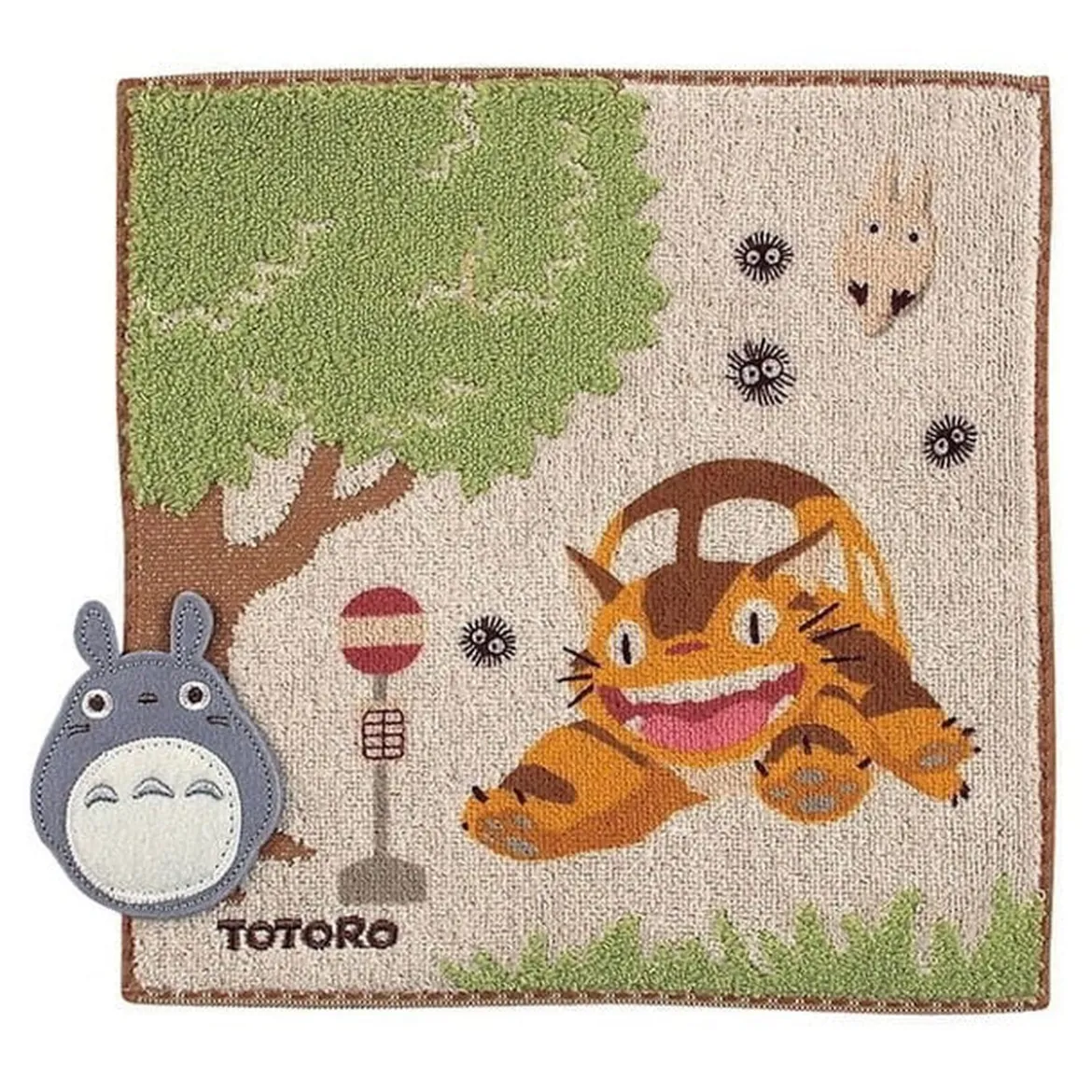 Mein Nachbar Totoro Mini-Handtuch Bus Stop 25 x 25 cm