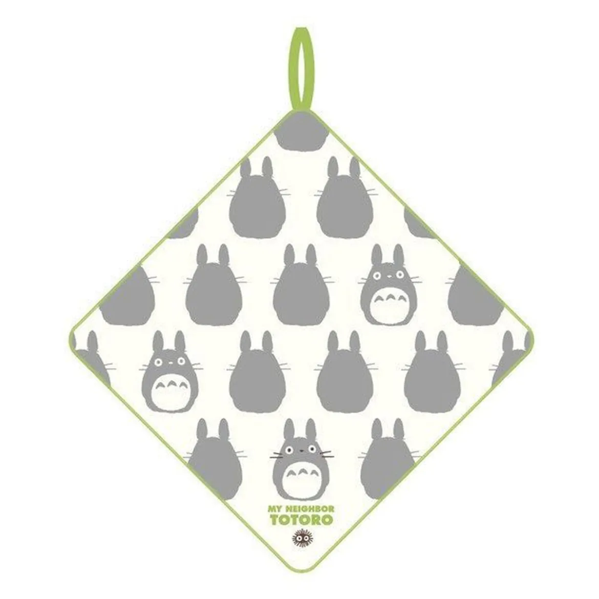 Mein Nachbar Totoro Mini-Handtuch Big Totoro Silhouette 33 x 33 cm