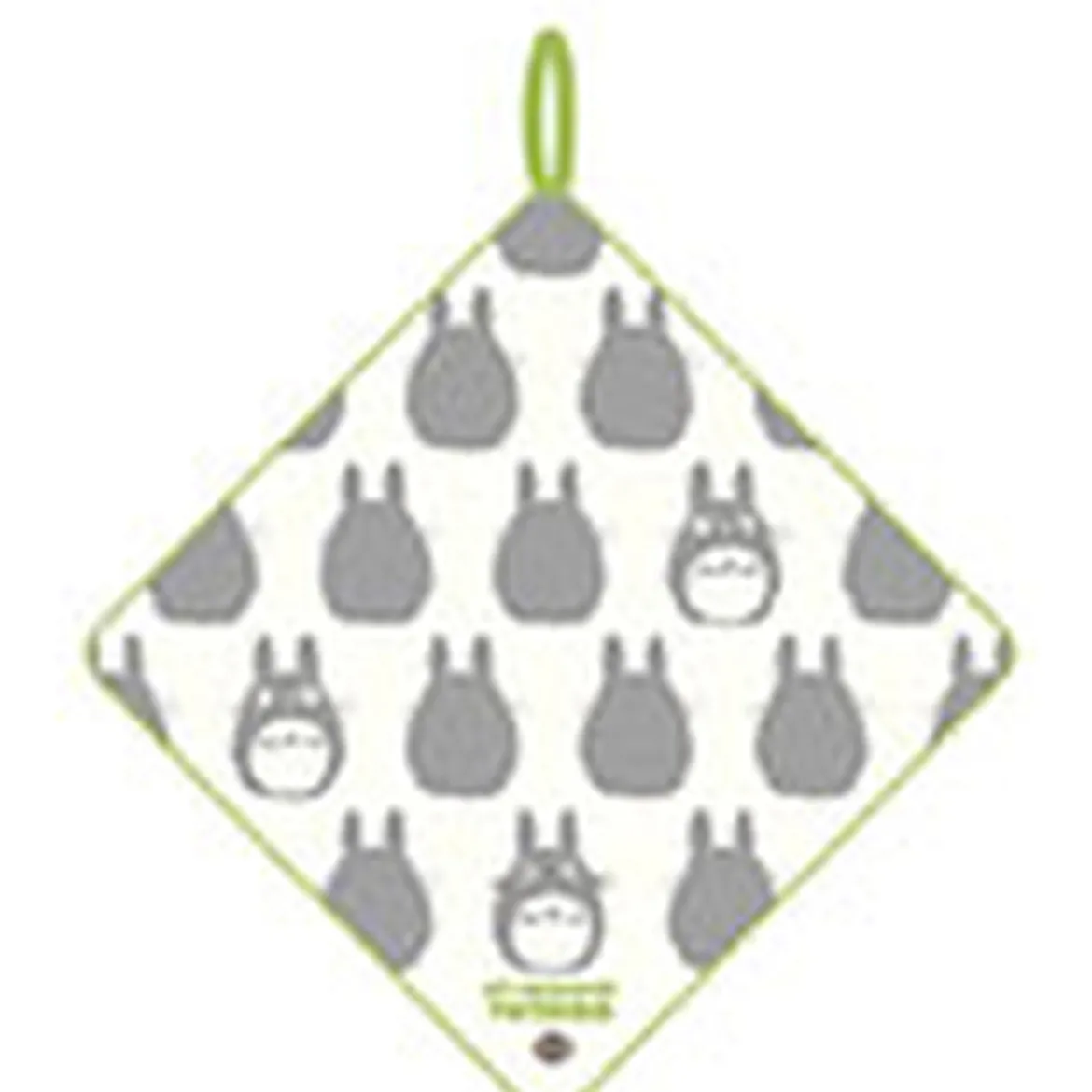 Mein Nachbar Totoro Mini-Handtuch Big Totoro Silhouette 33 x 33 cm