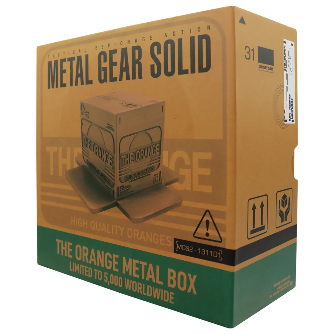 Metal Gear Solid 2 - Cardboard Box Replik Limited Edition