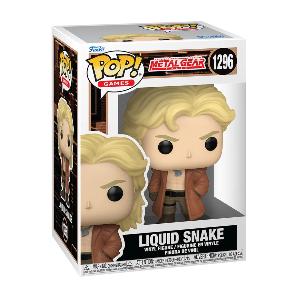 Metal Gear Solid- Liquid Snake Funko Pop Figur