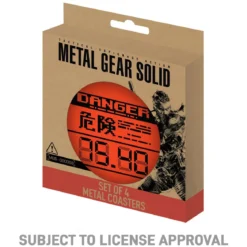 Metal Gear Solid Untersetzer 4er-Pack