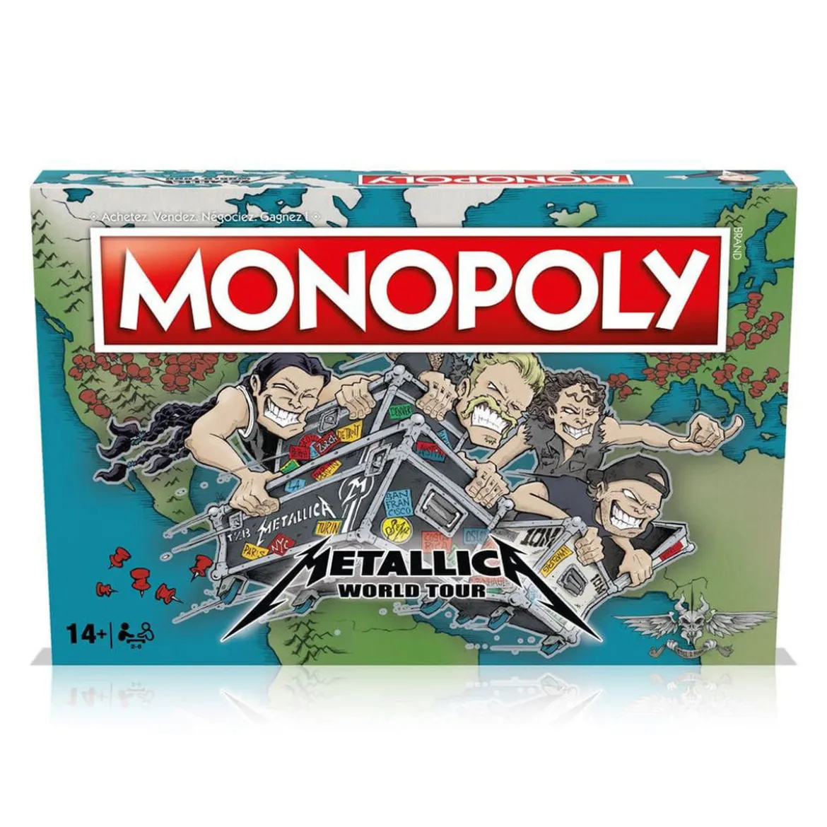 Metallica Monopoly Metallica World Tour *French Version*
