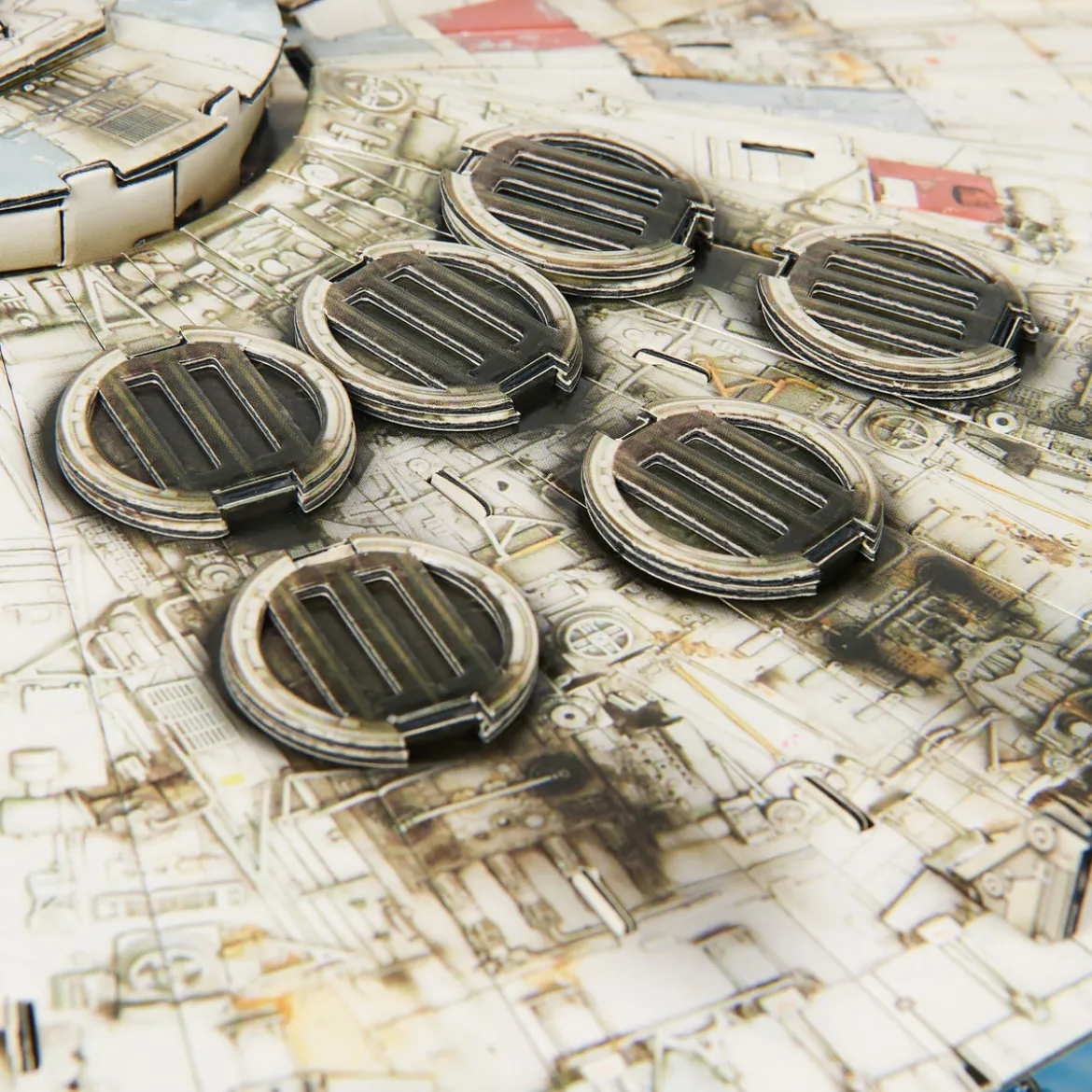 Millennium Falcon 4D Build Modell Bausatz - Star Wars