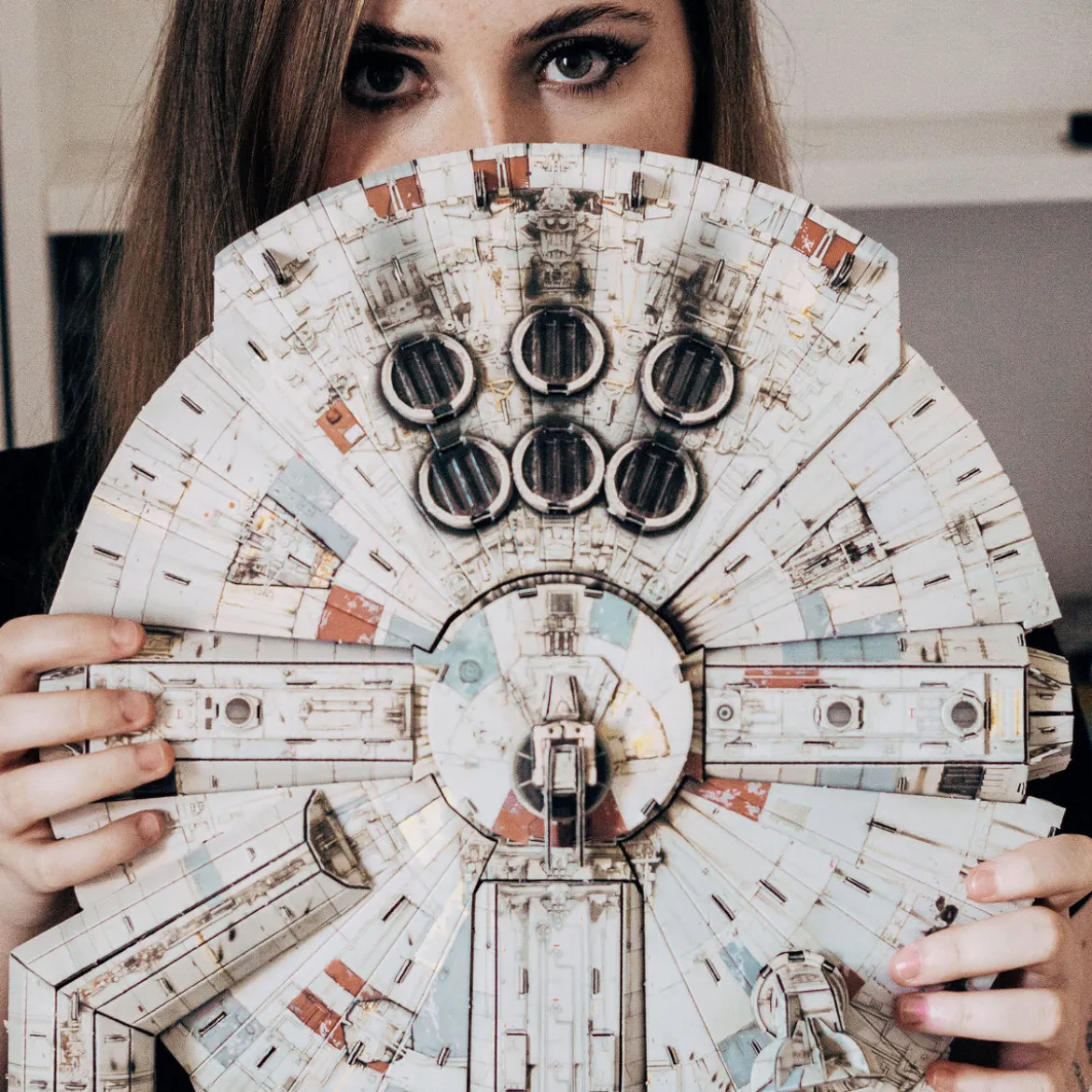 Millennium Falcon 4D Build Modell Bausatz - Star Wars