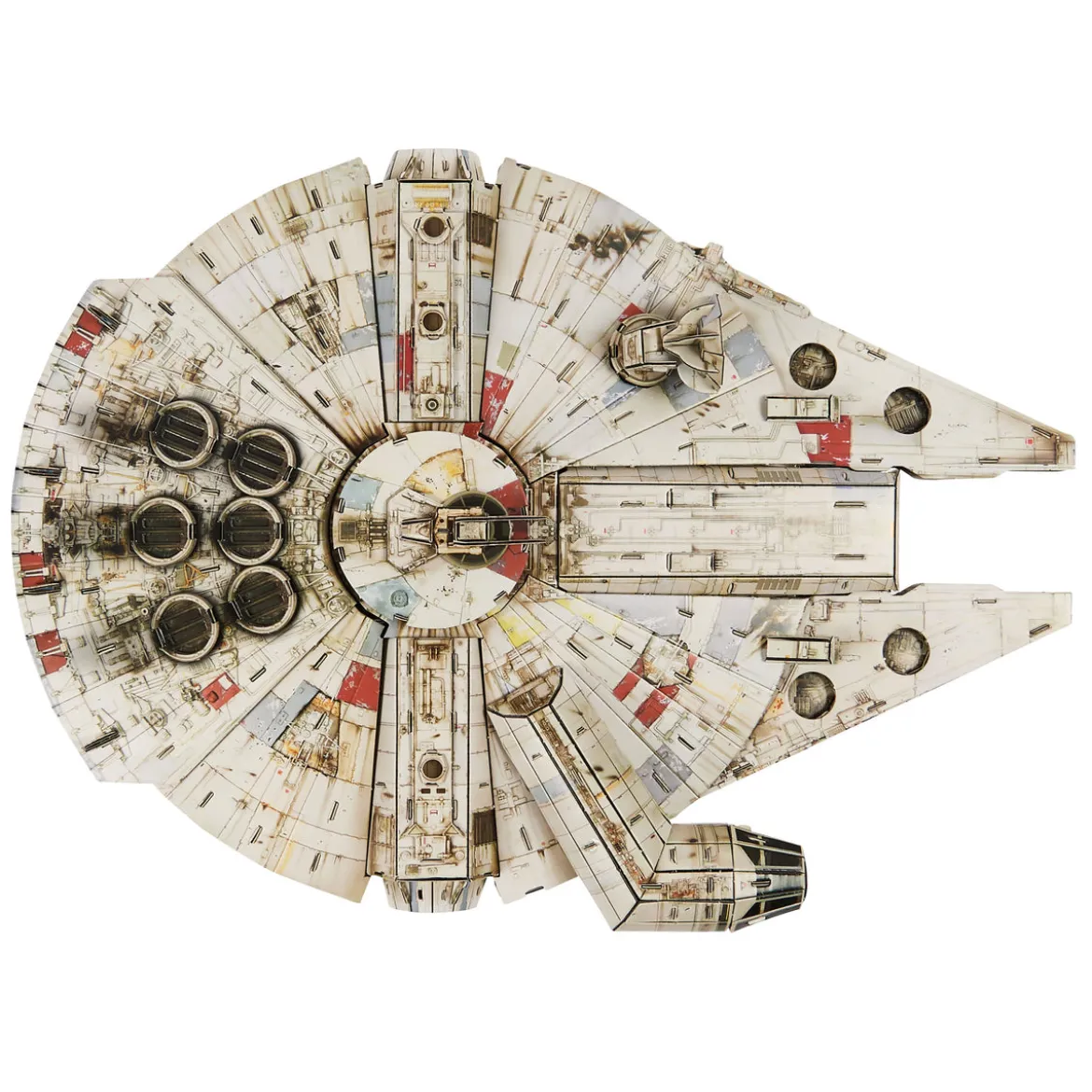 Millennium Falcon 4D Build Modell Bausatz - Star Wars