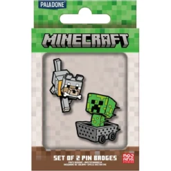 Minecraft Ansteck-Pin 2er-Pack