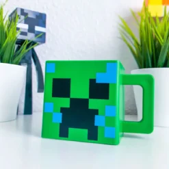 Minecraft - Charged Creeper Tasse grün