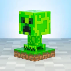 Minecraft - Creeper Icons 3D Tischlampe