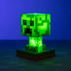 Minecraft - Creeper Icons 3D Tischlampe