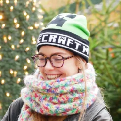 Minecraft - Creeper Mütze Kinder