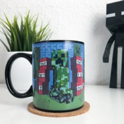 Minecraft - Creeper Thermoeffekt Tasse